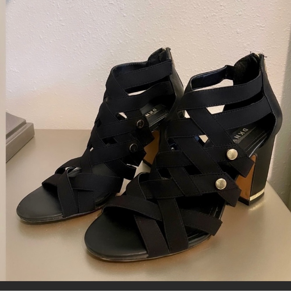 DKNY womens block heels
